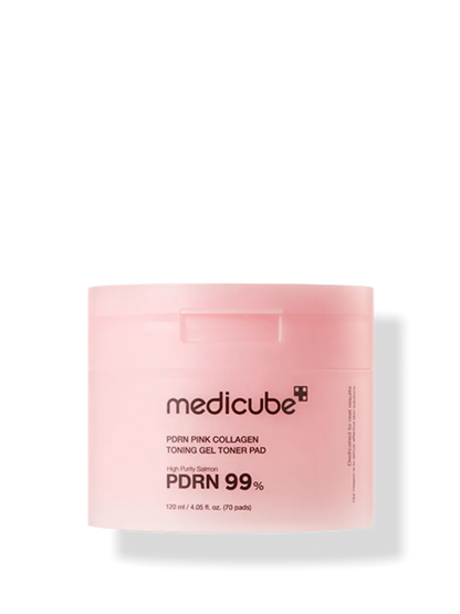 Medicube PDRN Pink Collagen Toning Gel Toner Pad