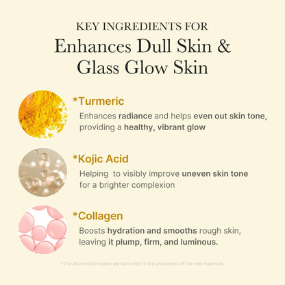 Kojic Acid Vita Turmeric Night Wrapping Mask (Peel-off Brightening Mask)