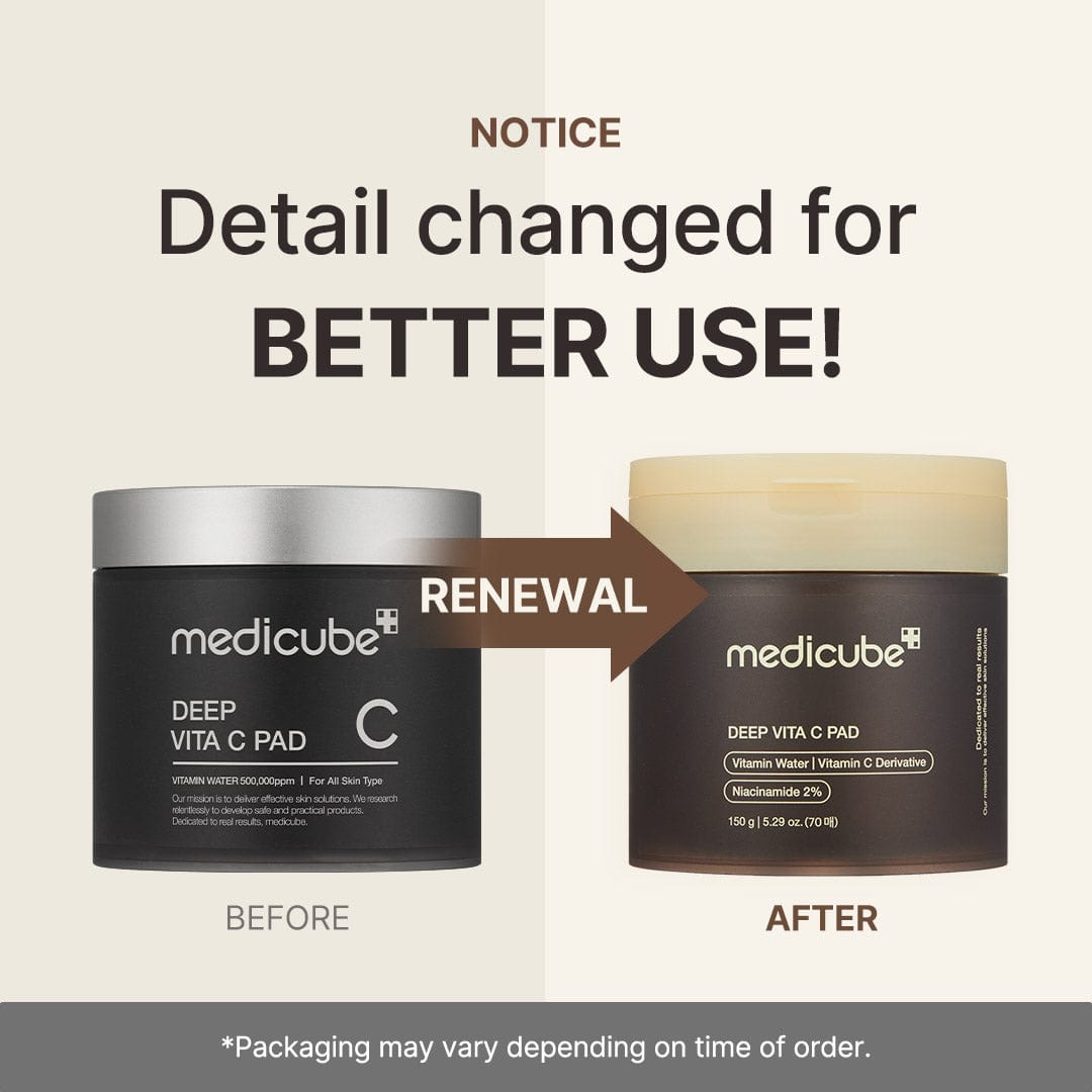 [No.1 Dark Spot Brightening Toner Pad] Deep Vita C Pad