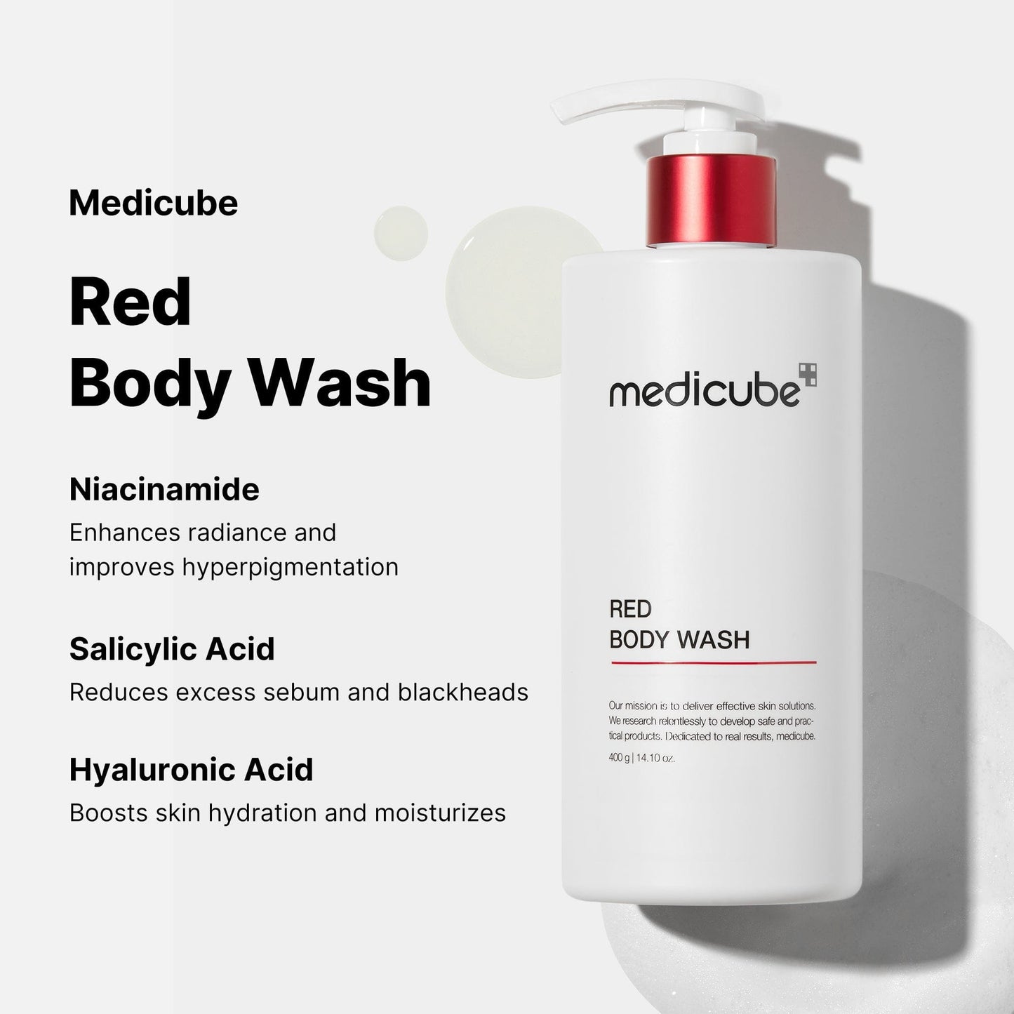[Salicylic Acid Body Cleanser] Red Acne Body Wash